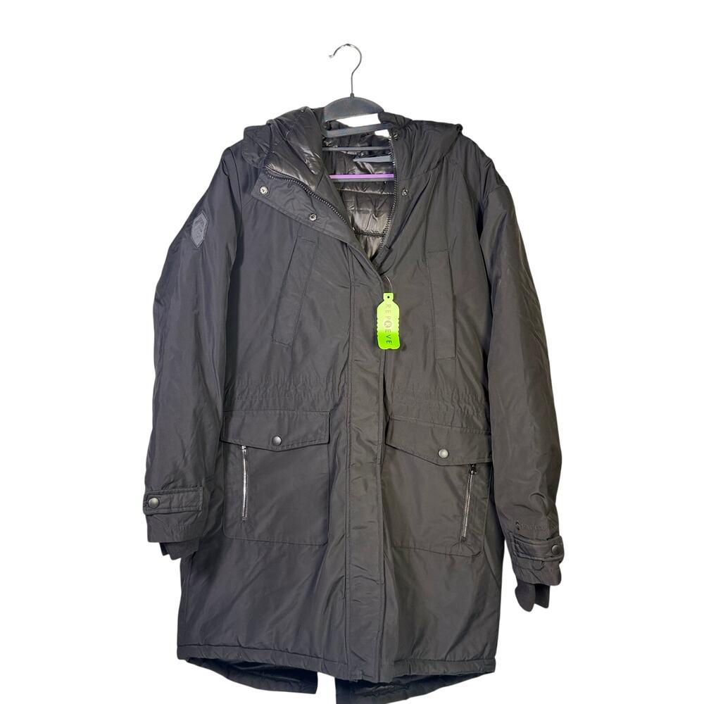 Free Country Women’s Arctic Series Black Anorak Jacket Size Large NWT - Picture 3 of 11